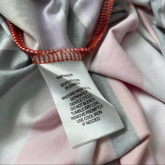 Derek Heart Vibrant Striped Maxi Dress (SZ M) - Picture 3 of 8